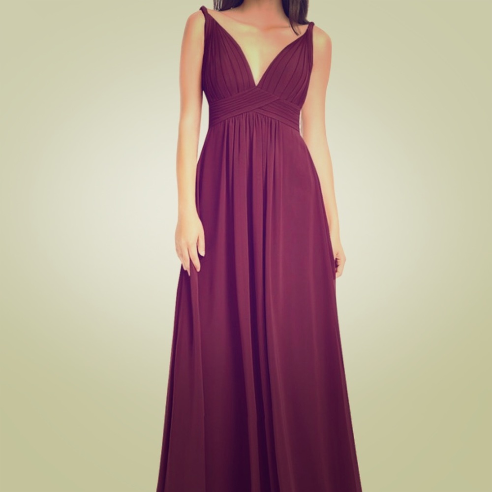 Azazie Maren cabernet